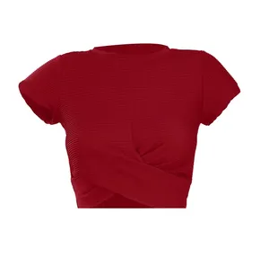 Camiseta Manga Corta RS Nosha Dama  Rojo